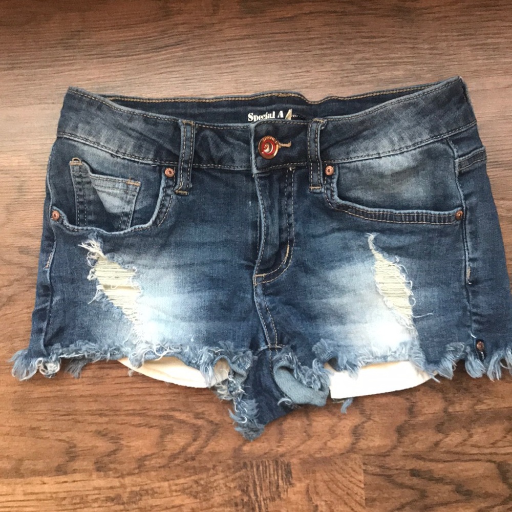Special A denim shorts Small